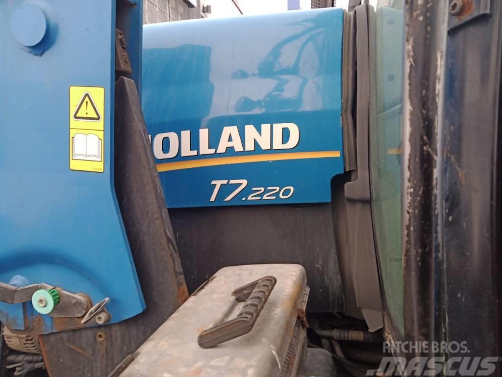 New Holland T 7.220 AC 50km/h + Trima ek. Tractores