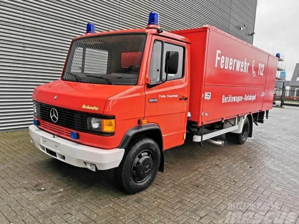 Mercedes-Benz 811 D 4x2 - Feuerwehr - 10.000 KM! Otras furgonetas