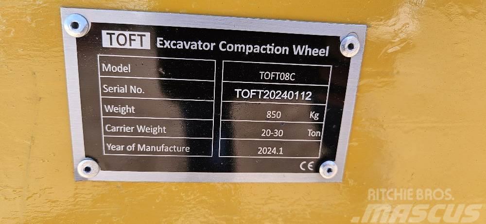 19 inch Excavator Compaction Wheel Otros componentes