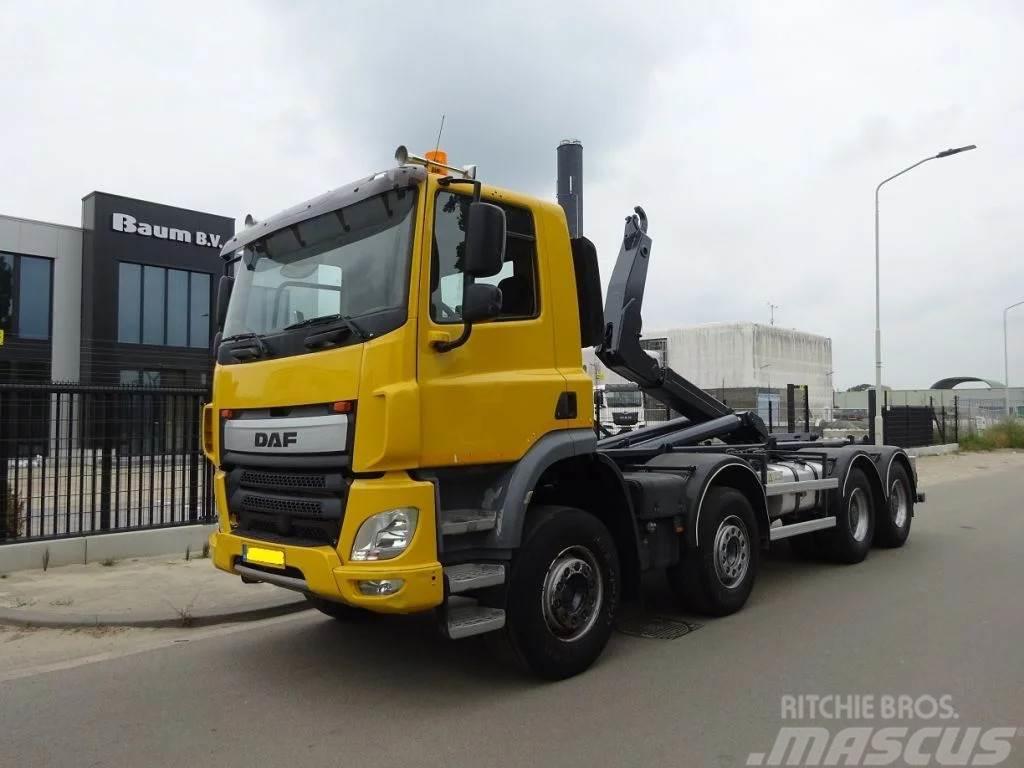 DAF CF 400 8X4 EURO 6 / HAAKSYSTEEM 25 TONS / HOLLAND Camiones polibrazo