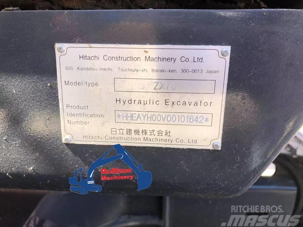 Hitachi ZX70 Mini excavadoras < 7t