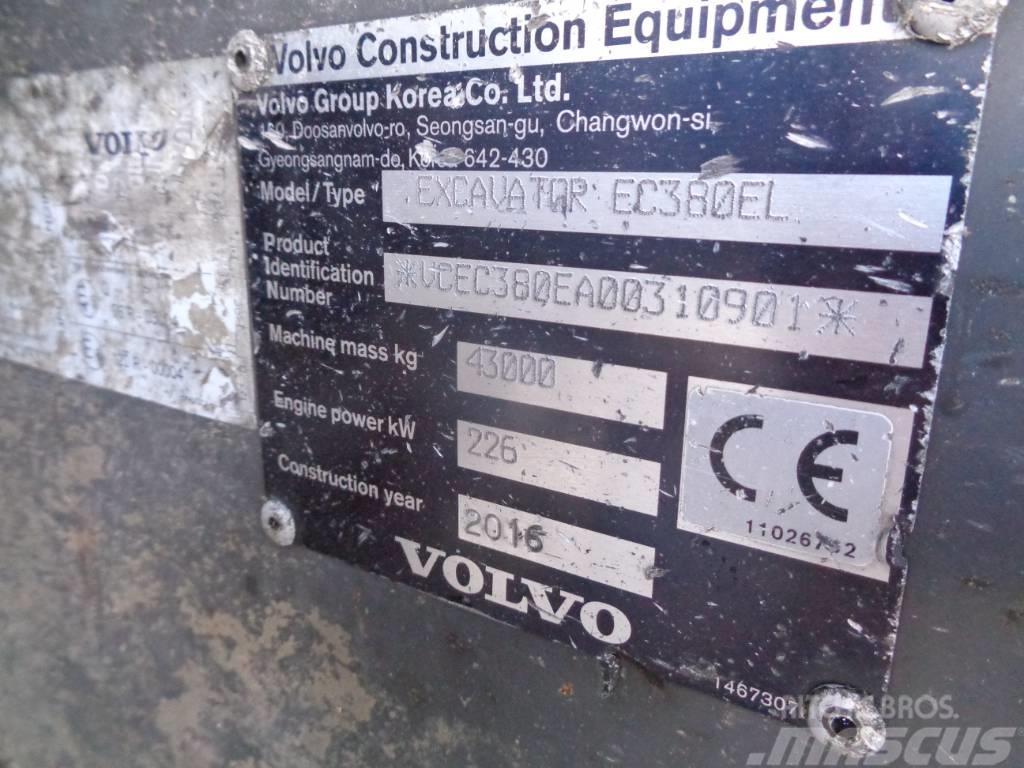 Volvo EC 380 EL Excavadoras de cadenas
