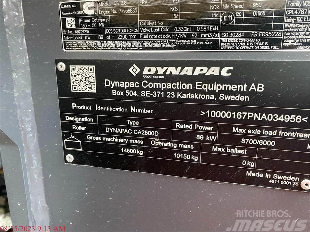 Dynapac CA2500D Rodillos de doble tambor