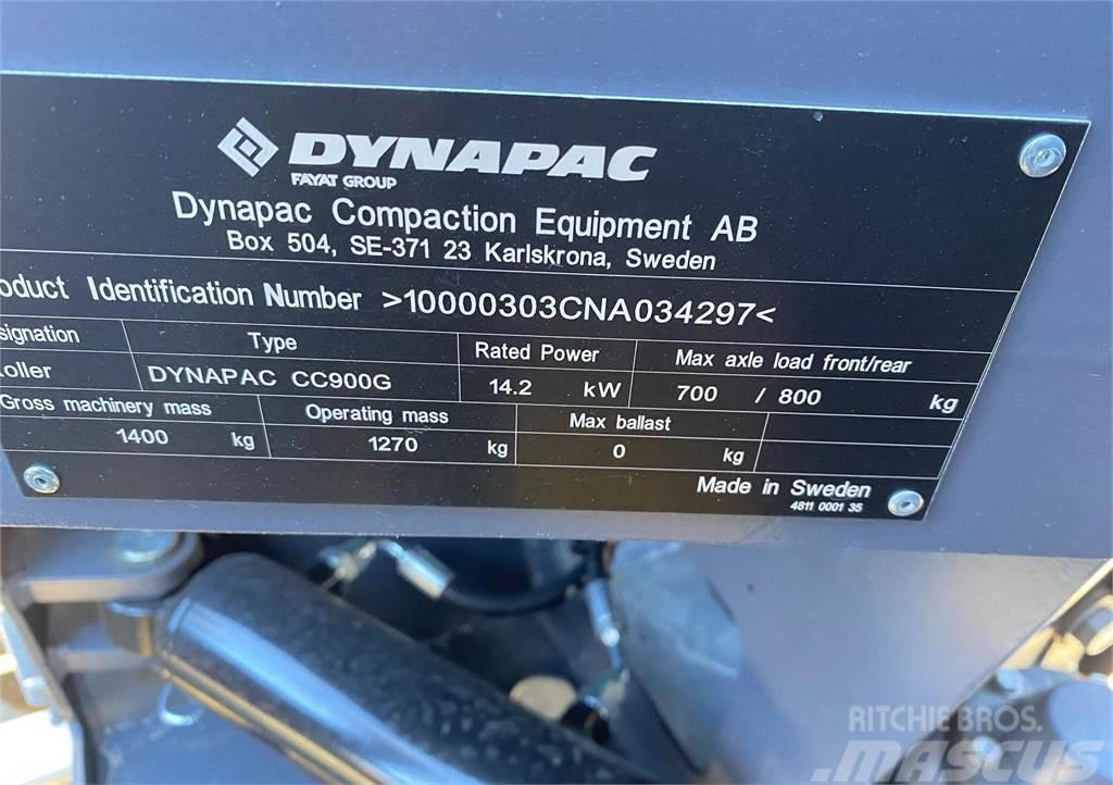 Dynapac CC900G Rodillos de doble tambor