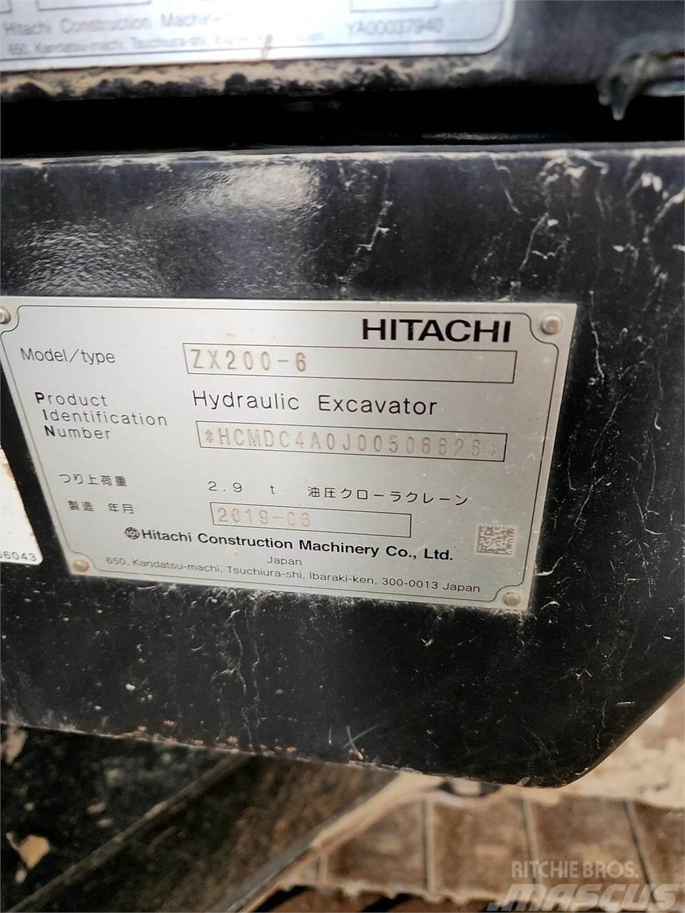 Hitachi ZX200-6 Excavadoras de cadenas