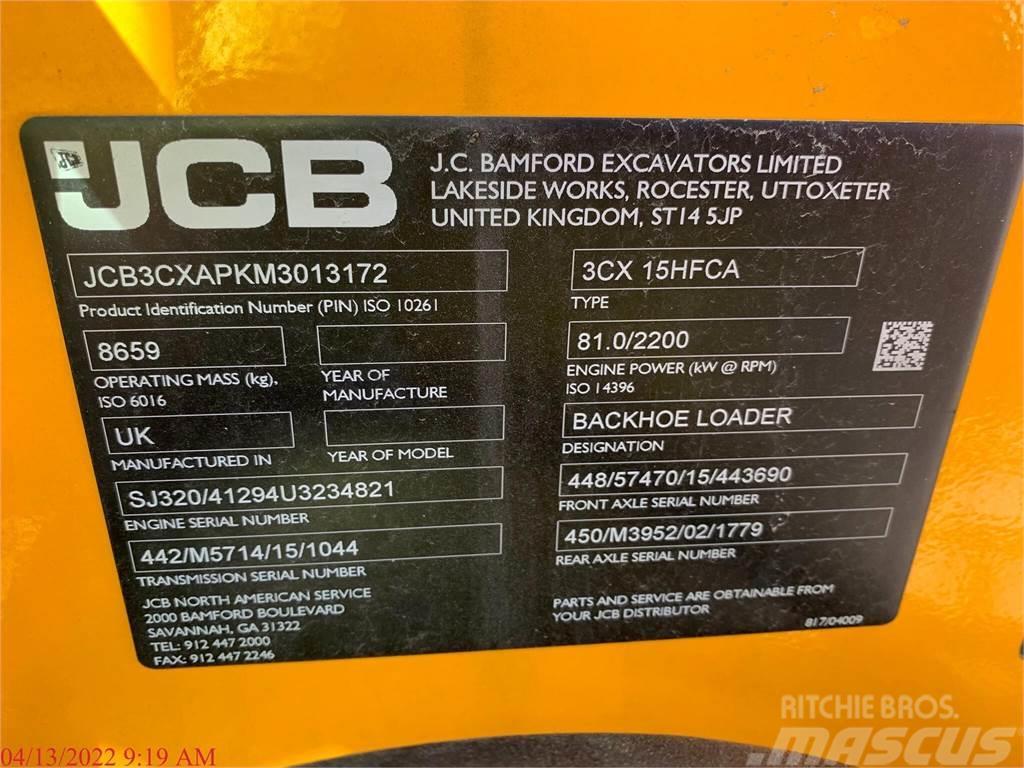 JCB 3CX15 SUPER Retrocargadoras