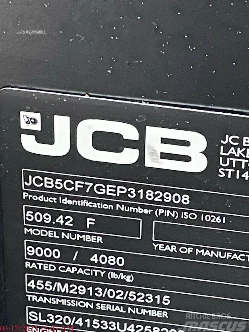 JCB 509-42 Carretillas telescópicas