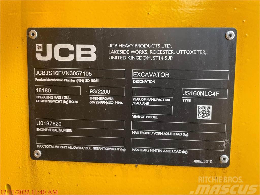 JCB JS160 Excavadoras de cadenas