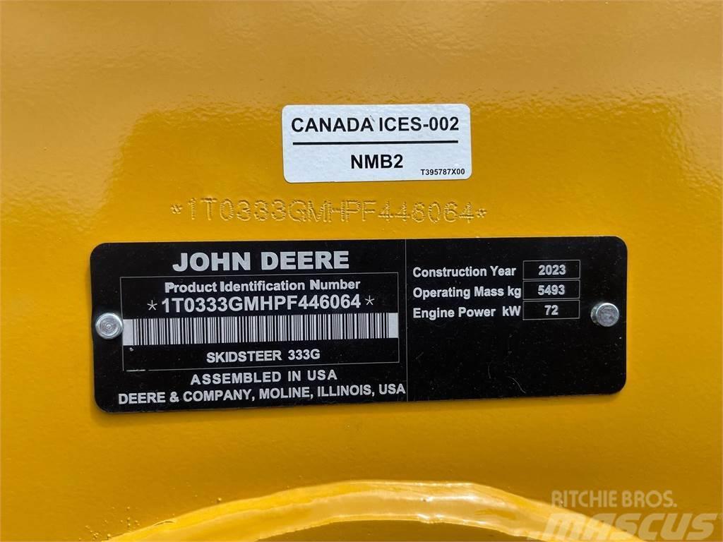John Deere 333G Minicargadoras