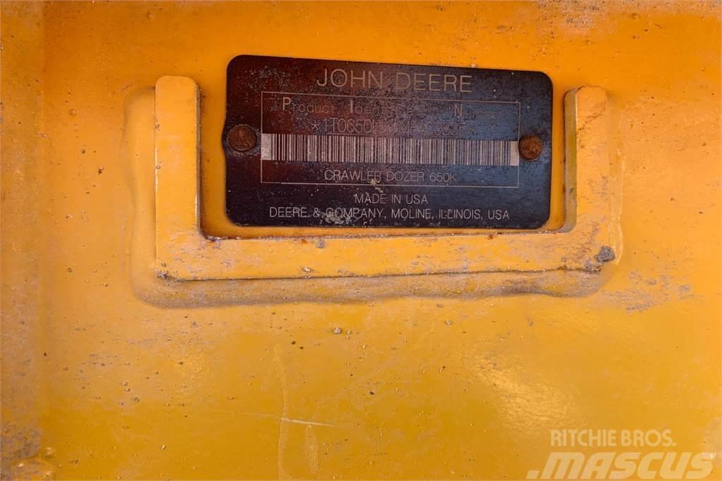 John Deere 650K Buldozer sobre oruga