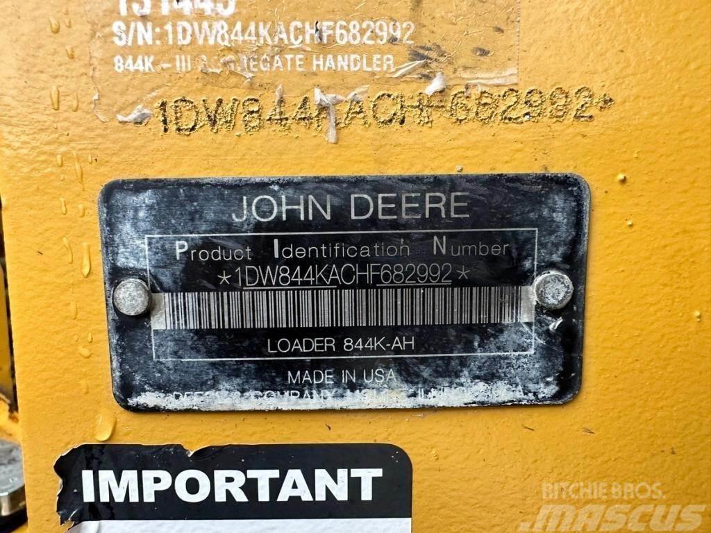 John Deere 844KIII Cargadoras sobre ruedas