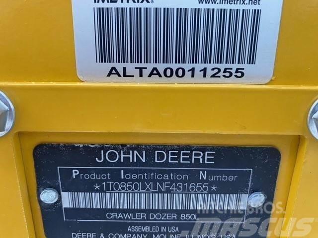 John Deere 850L LGP Buldozer sobre oruga