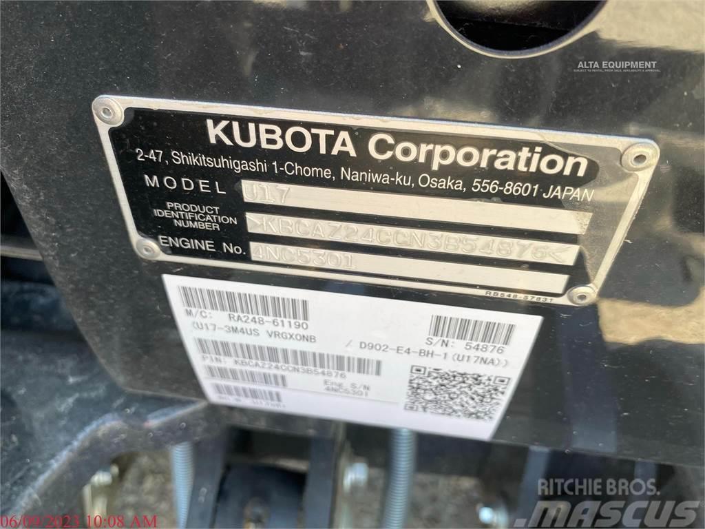 Kubota U17 Mini excavadoras < 7t