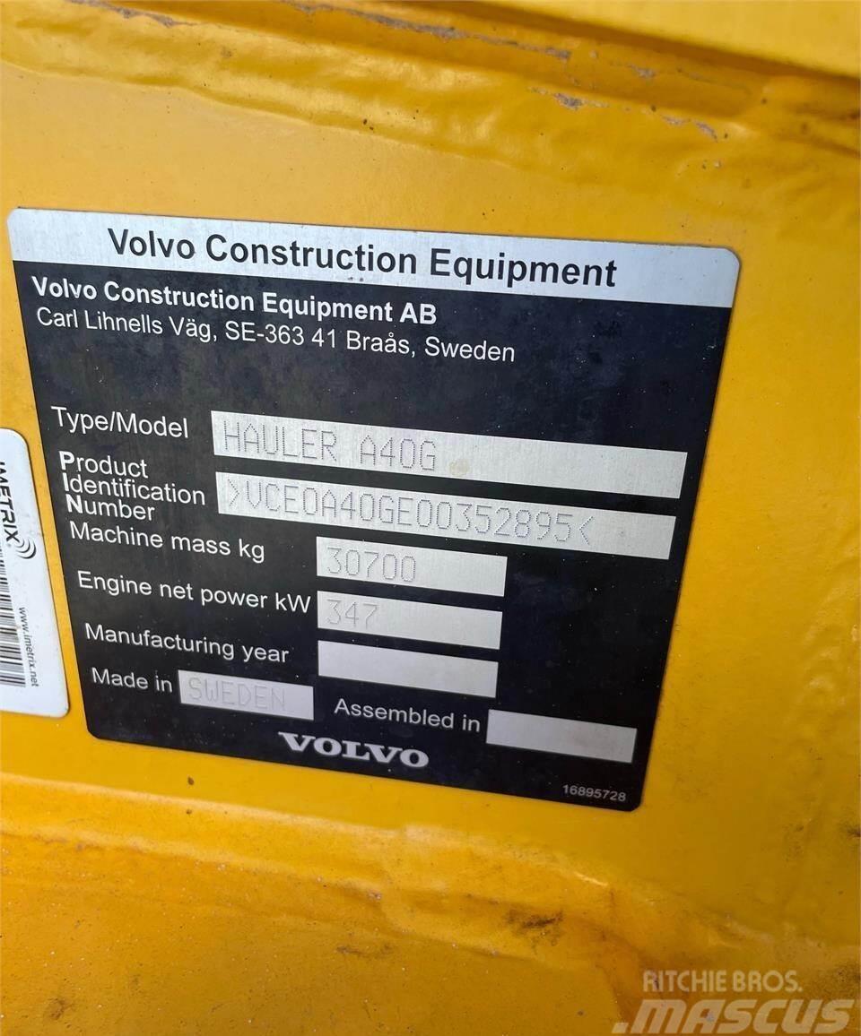 Volvo A40G Dúmpers articulados