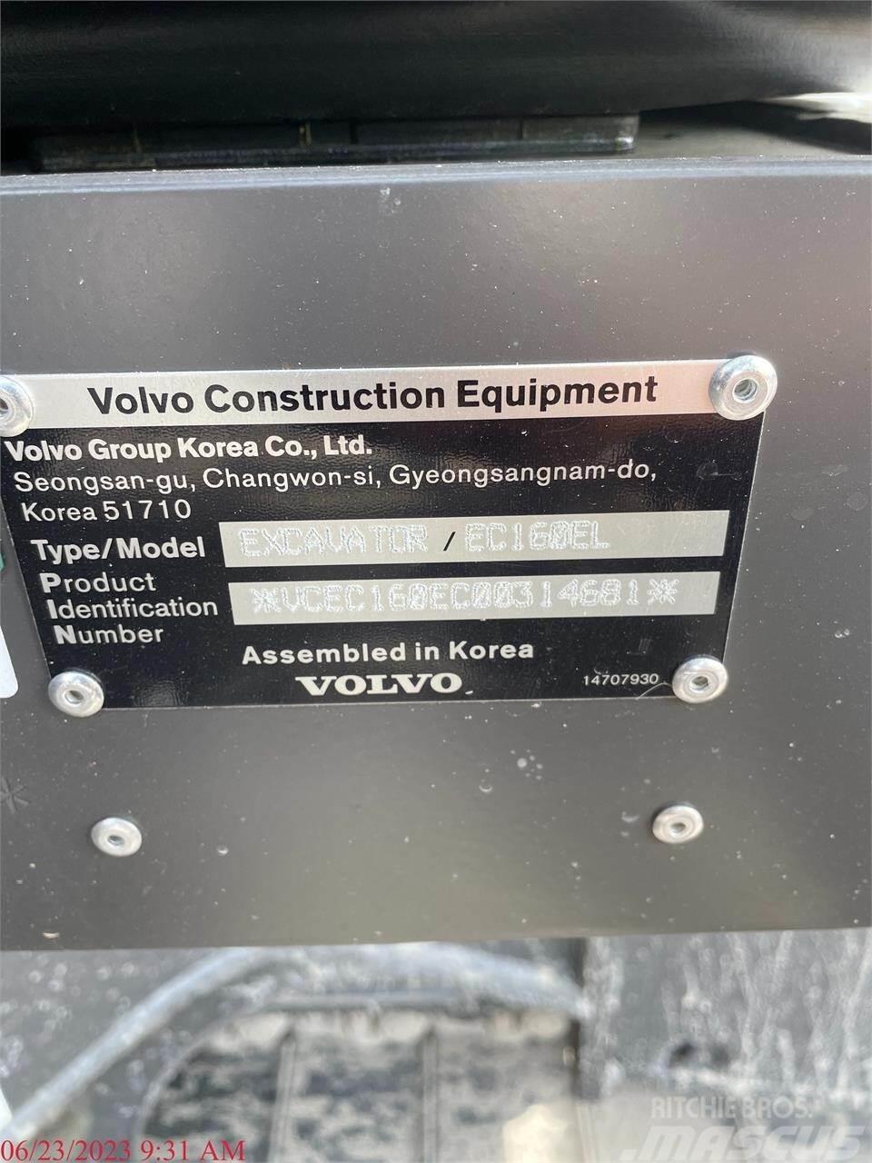 Volvo EC160EL Excavadoras de cadenas