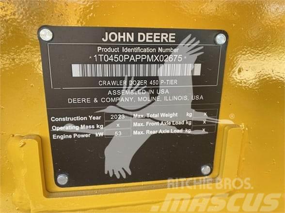John Deere 450P LGP Buldozer sobre oruga