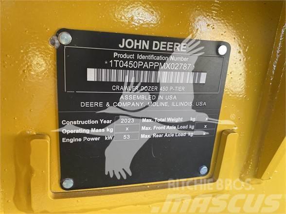 John Deere 450P XLT Buldozer sobre oruga