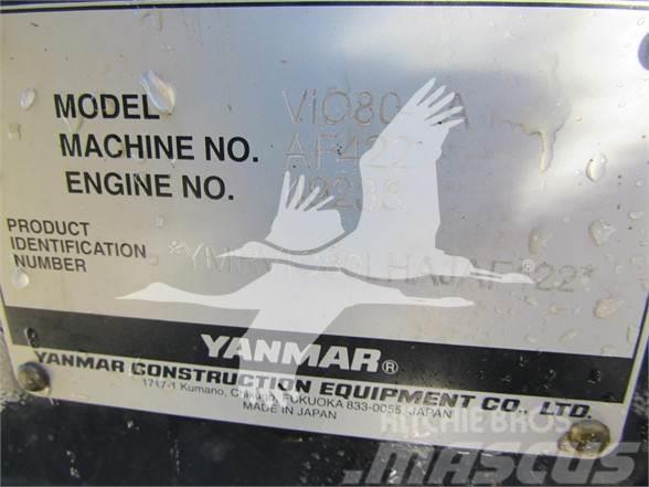 Yanmar VIO80-1A Excavadoras de cadenas