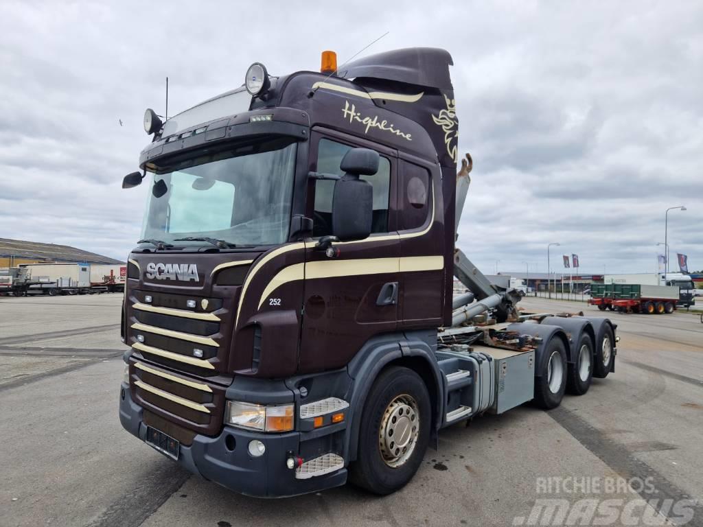 Scania G480 8x4*4 Multilift Hook Lift Camiones polibrazo