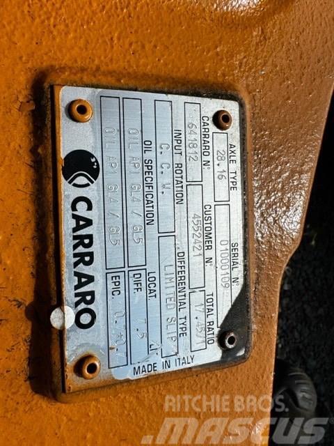 Carraro 28.16 new axles Ejes