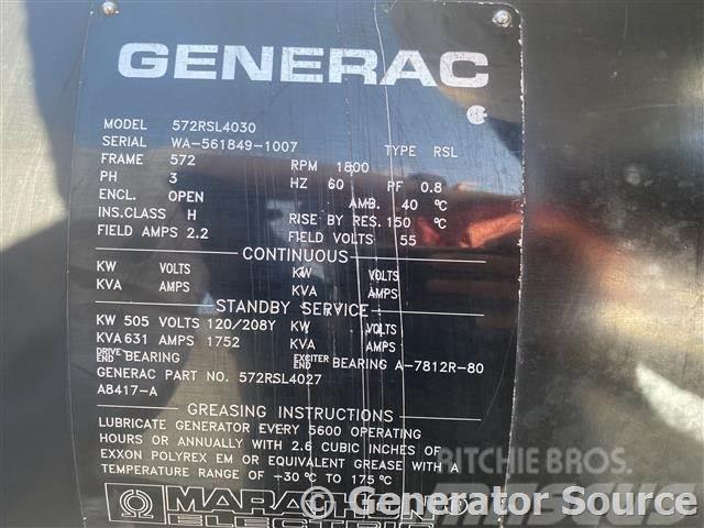 Generac 500 kW - JUST ARRIVED Generadores diesel