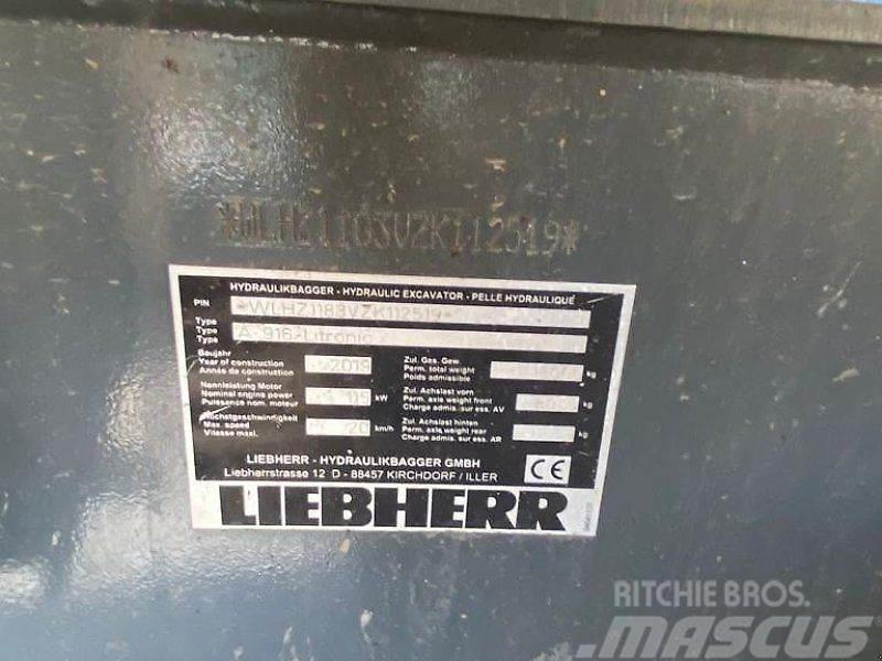 Liebherr A 916 Excavadoras de cadenas