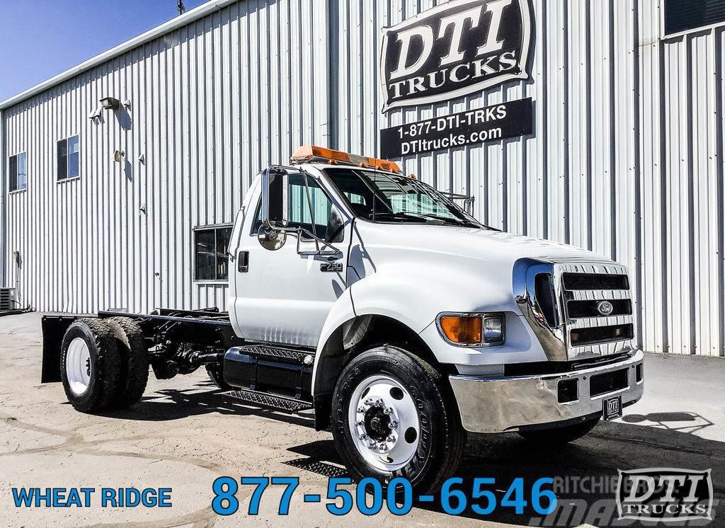 Ford F750 Cab Chassis Truck, Auto Trans, 166 WB, 90 Cab Camiones chasis