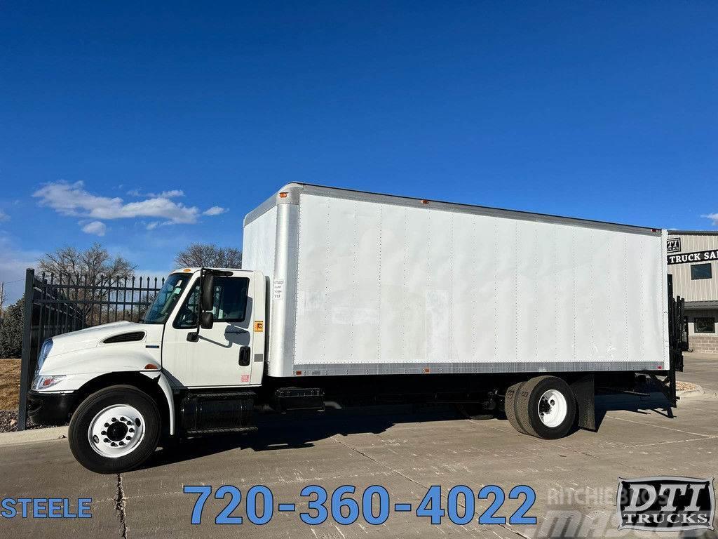 International 4300 24' Box Truck W/ Lift Gate Camiones caja cerrada