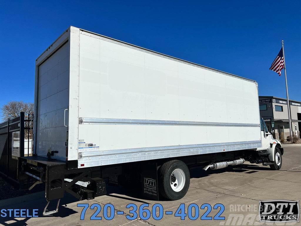 International 4300 26' Box Truck With Lift Gate Camiones caja cerrada