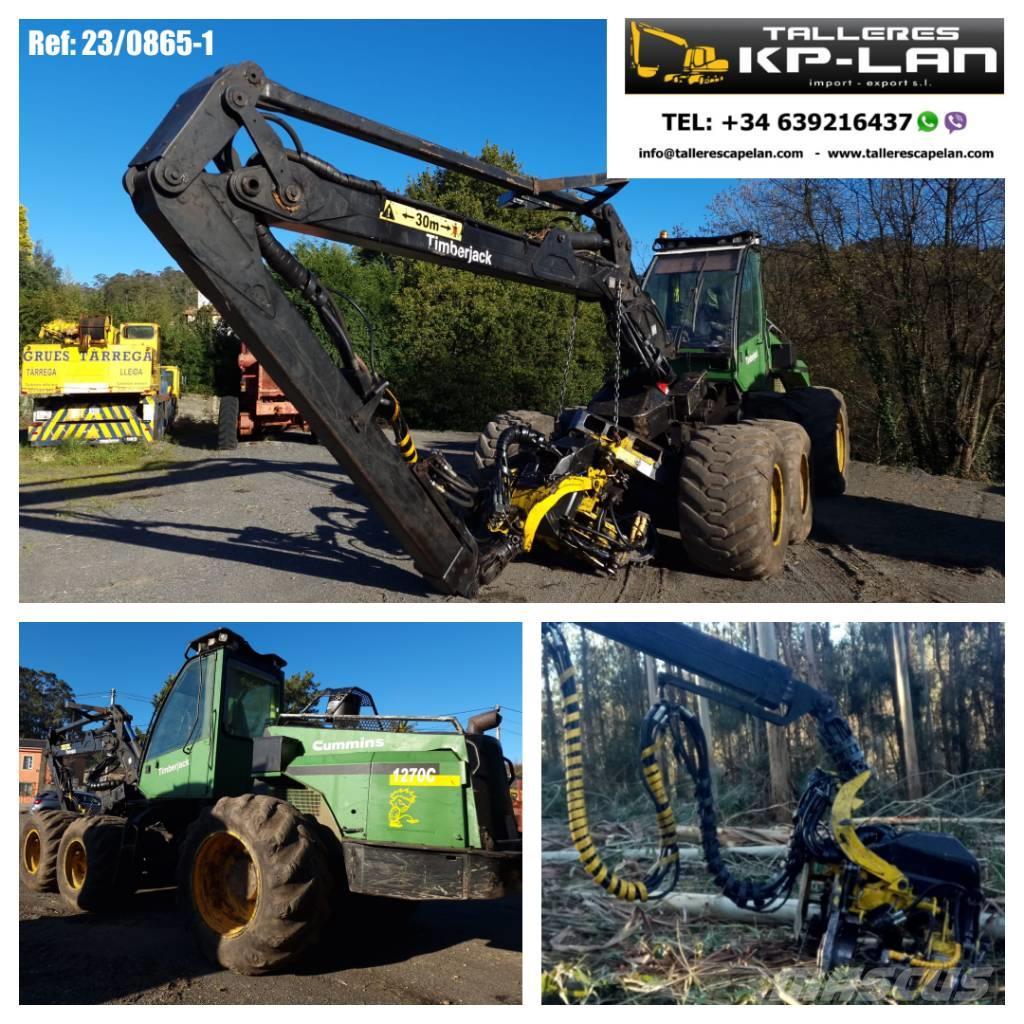 Timberjack 1270C Procesadoras y cortadoras de leña