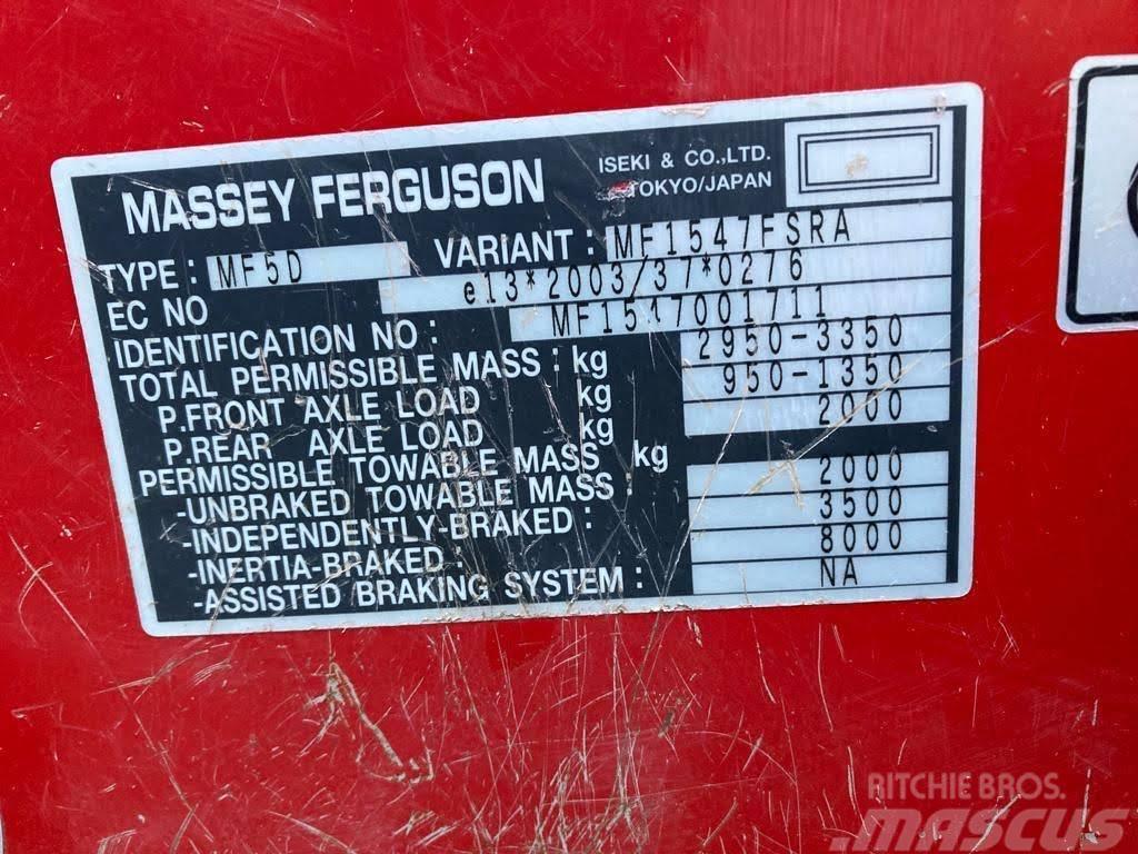 Massey Ferguson 1547 Tractores