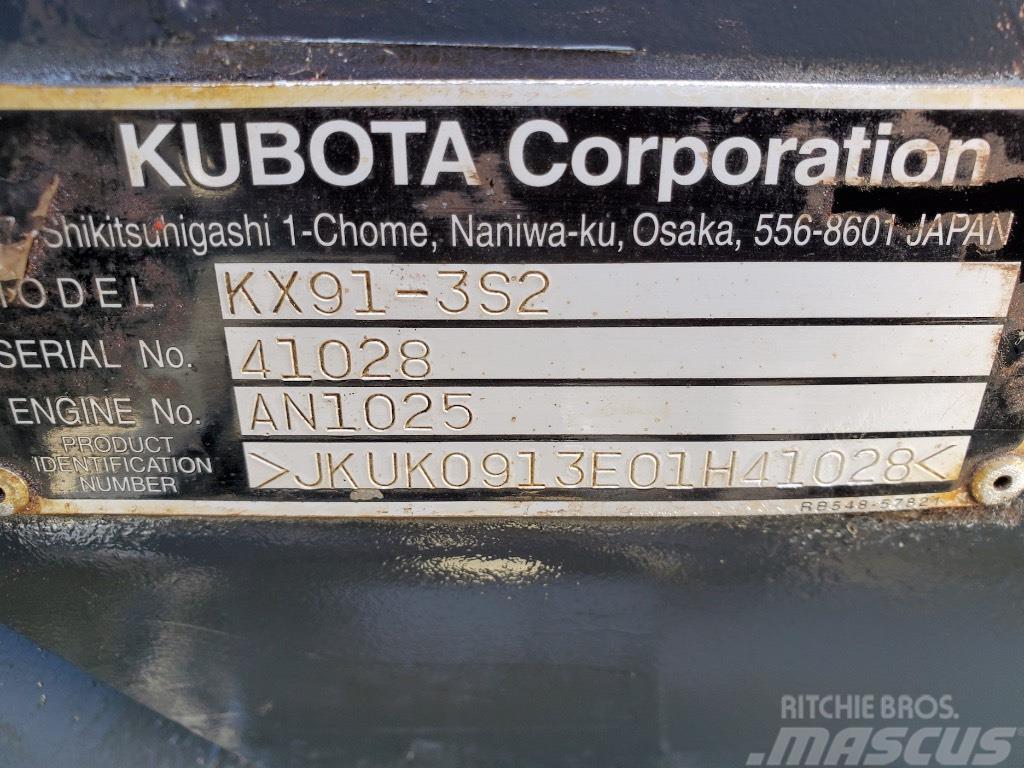 Kubota KX 91-3 S2 Mini excavadoras < 7t