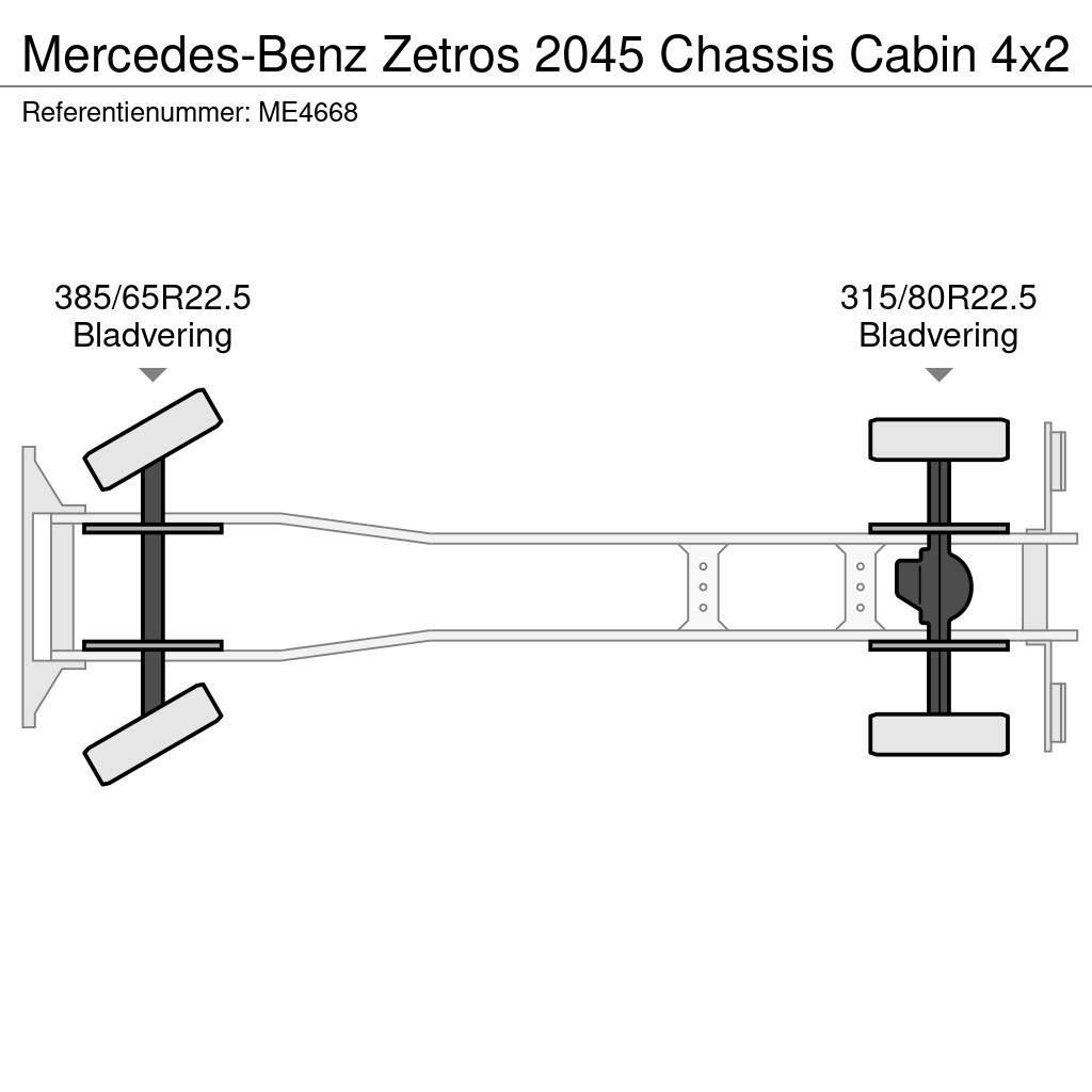 Mercedes-Benz Zetros 2045 Chassis Cabin Camiones chasis