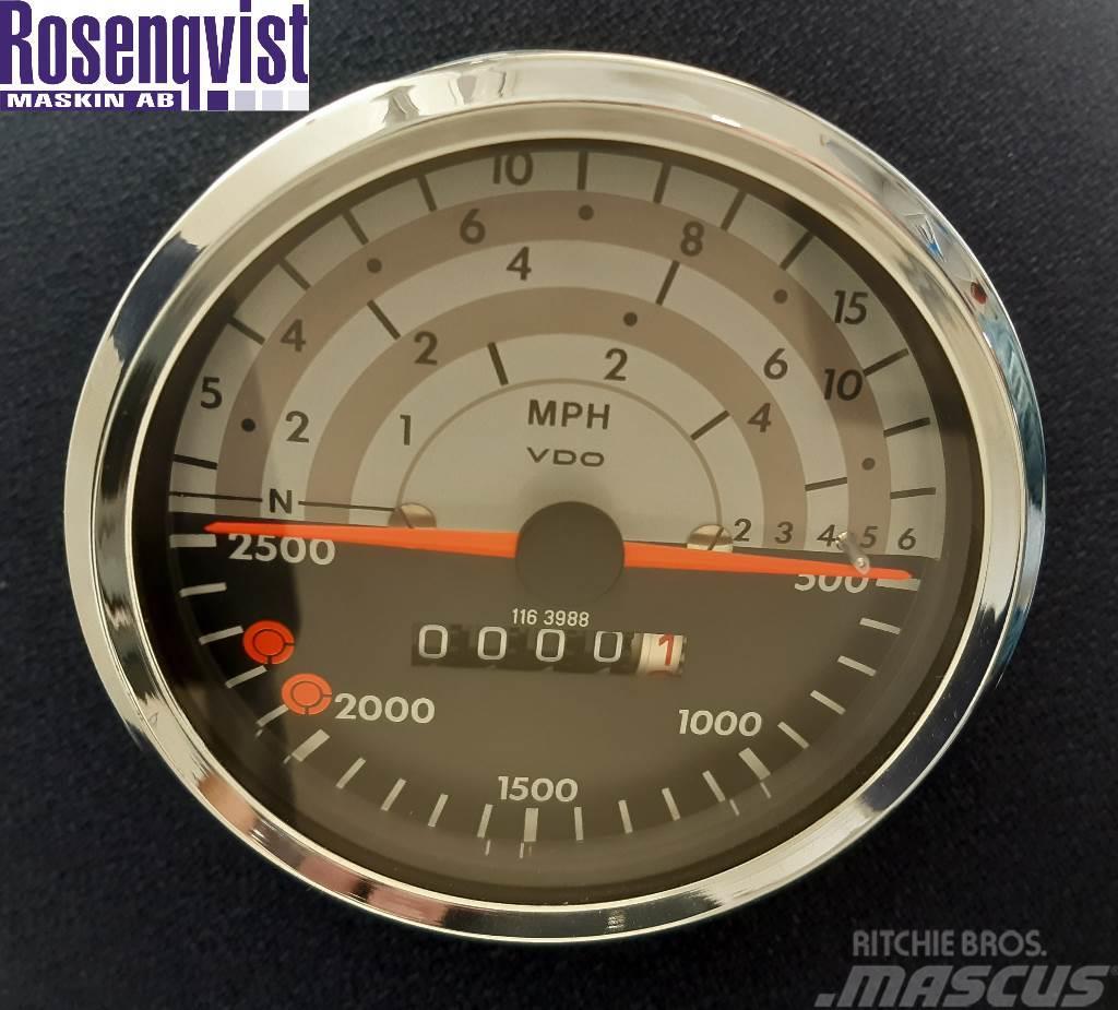 Deutz-Fahr VDO Tachometer mph 01163988, 129.035/034/035 Electrónicos