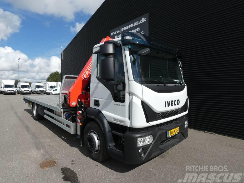 Iveco Eurocargo 160-250  CHASSIS/KRAN AUT, Camiones grúa