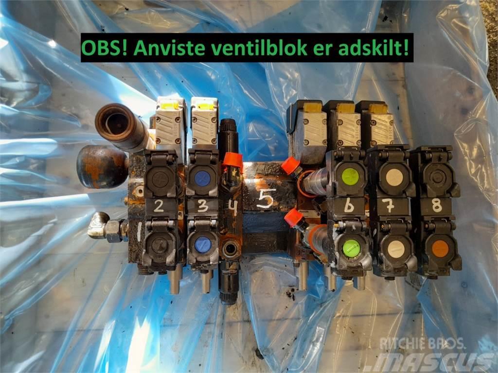 Case IH CVX1190 Hydraulic lift valve Hidráulicos