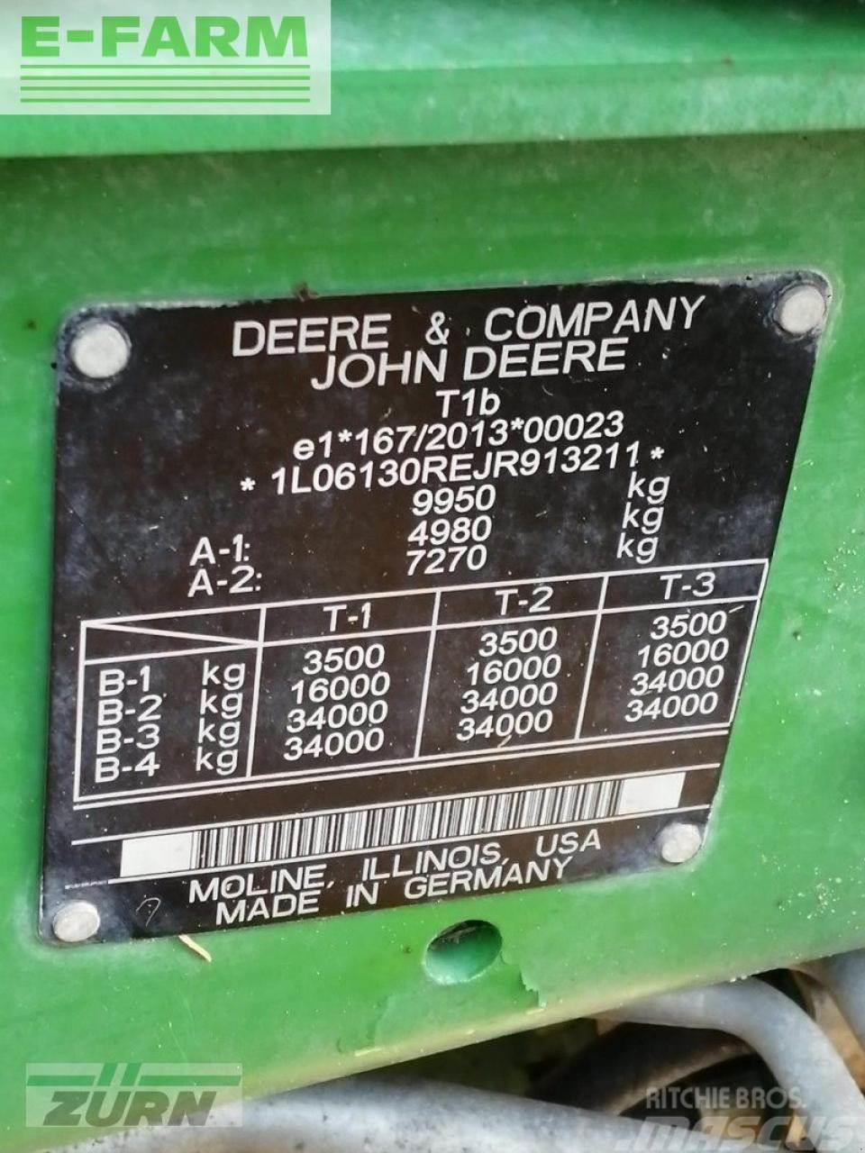 John Deere 6130r Tractores