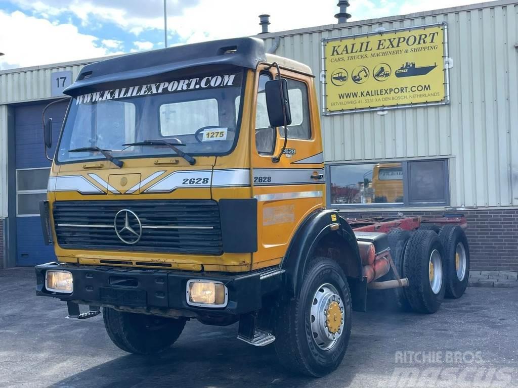Mercedes-Benz SK 2628 Chassis 6x6 V8 Big Axle's Auxilery Top Con Camiones chasis