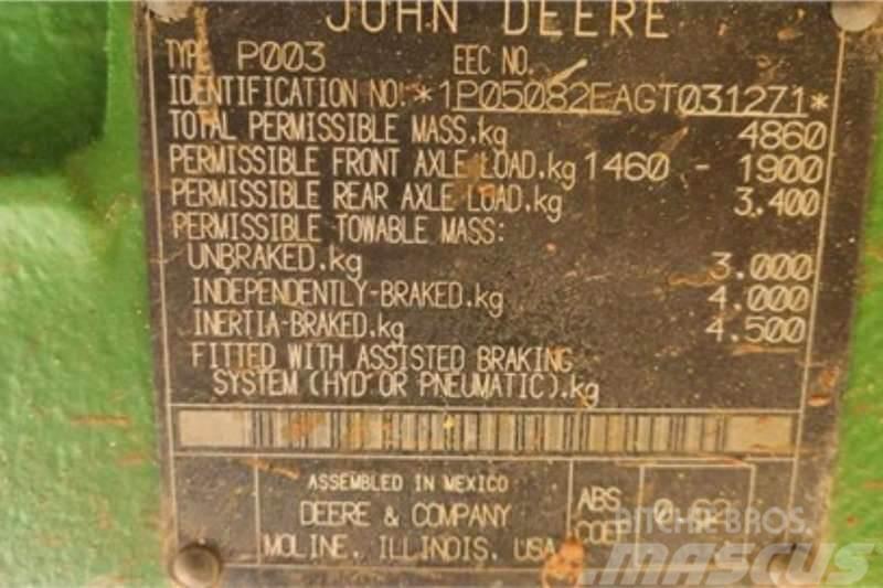 John Deere 5082E Tractores