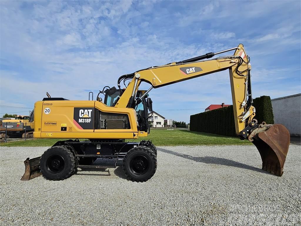 CAT , M 318 F, 2018 ROK Wheeled excavators