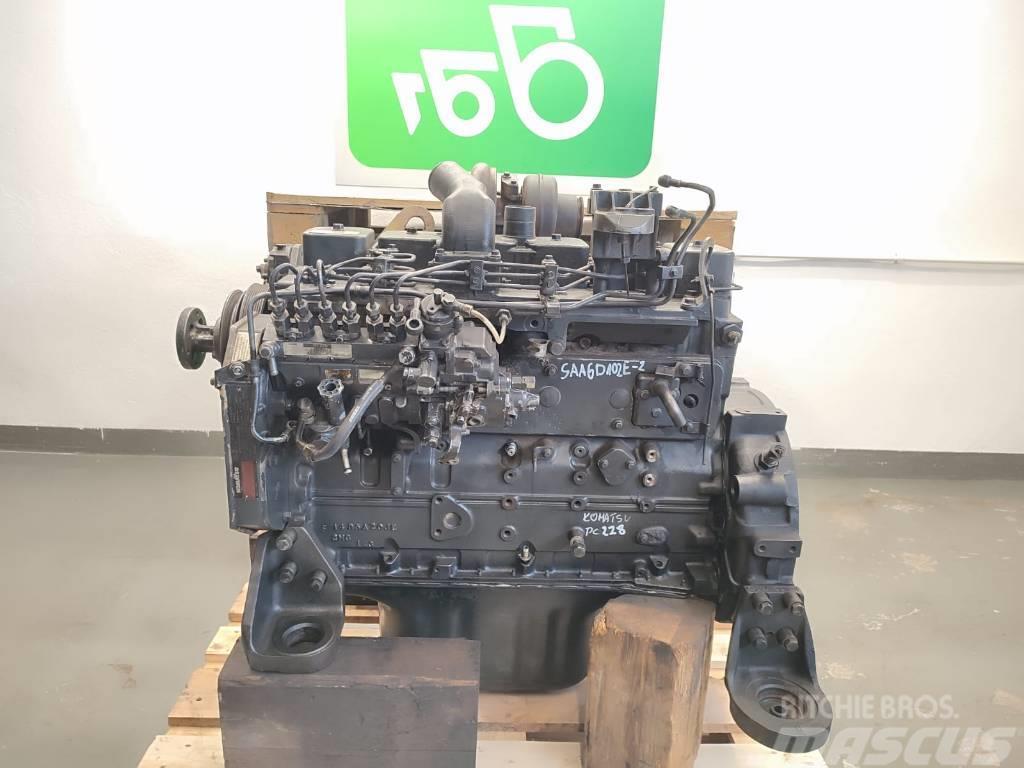 Komatsu SAA6D102E-2 complete engine Motores