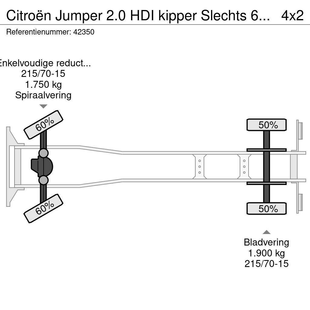 Citroën Jumper 2.0 HDI kipper Slechts 65.391 km! Camiones bañeras basculantes o volquetes