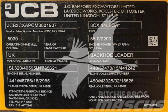 JCB 3CX14 Retrocargadoras