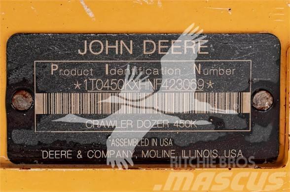 John Deere 450K LGP Buldozer sobre oruga