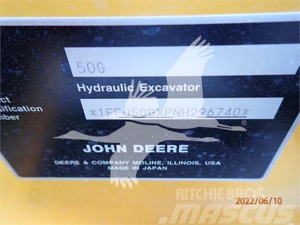 John Deere 50G Mini excavadoras < 7t