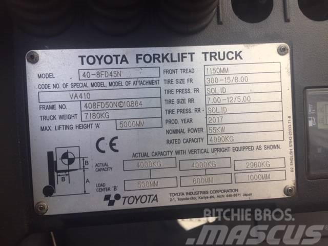 Toyota 40-8FD45N Carretillas diesel