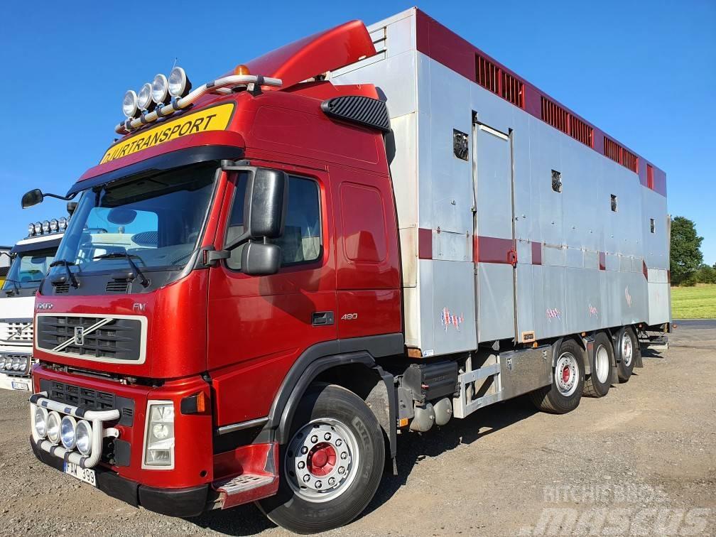 Volvo FM12 Camiones de ganado