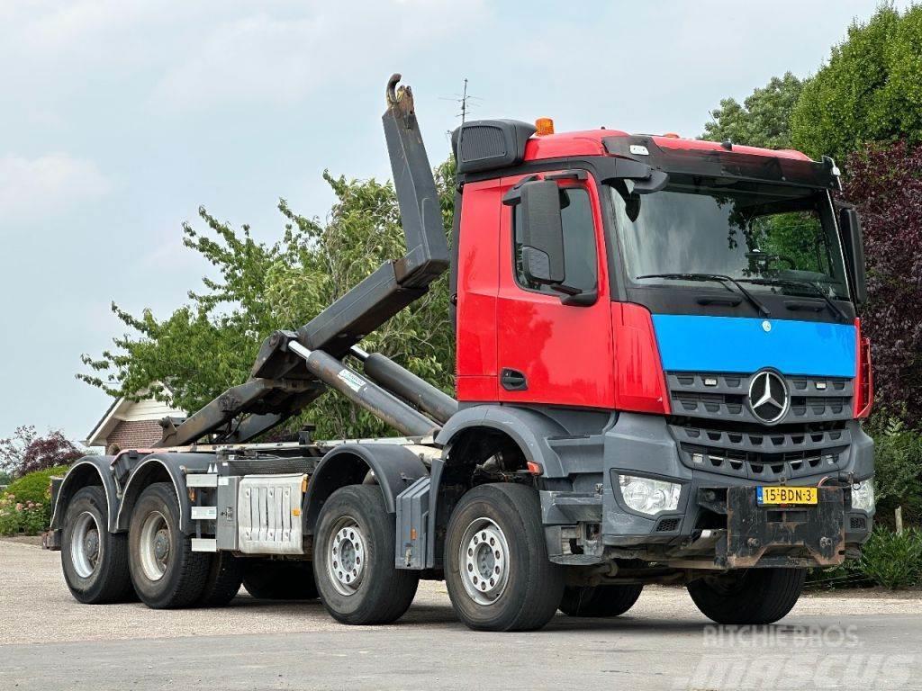 Mercedes-Benz Arocs 3740 8x4 VDL HOOKLIFT! TOP!HAAKARM/CONTAINER Camiones polibrazo