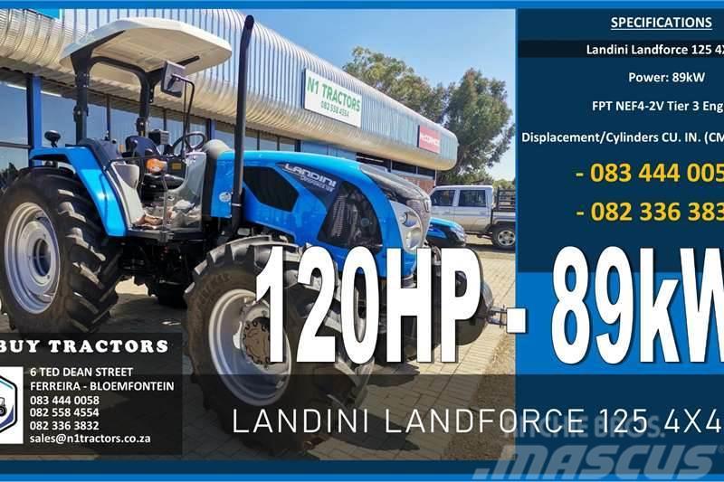Landini Landforce 125 4WD Tractores