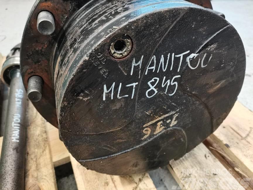 Manitou MHT 790 {hat with satellites Spicer} Ejes